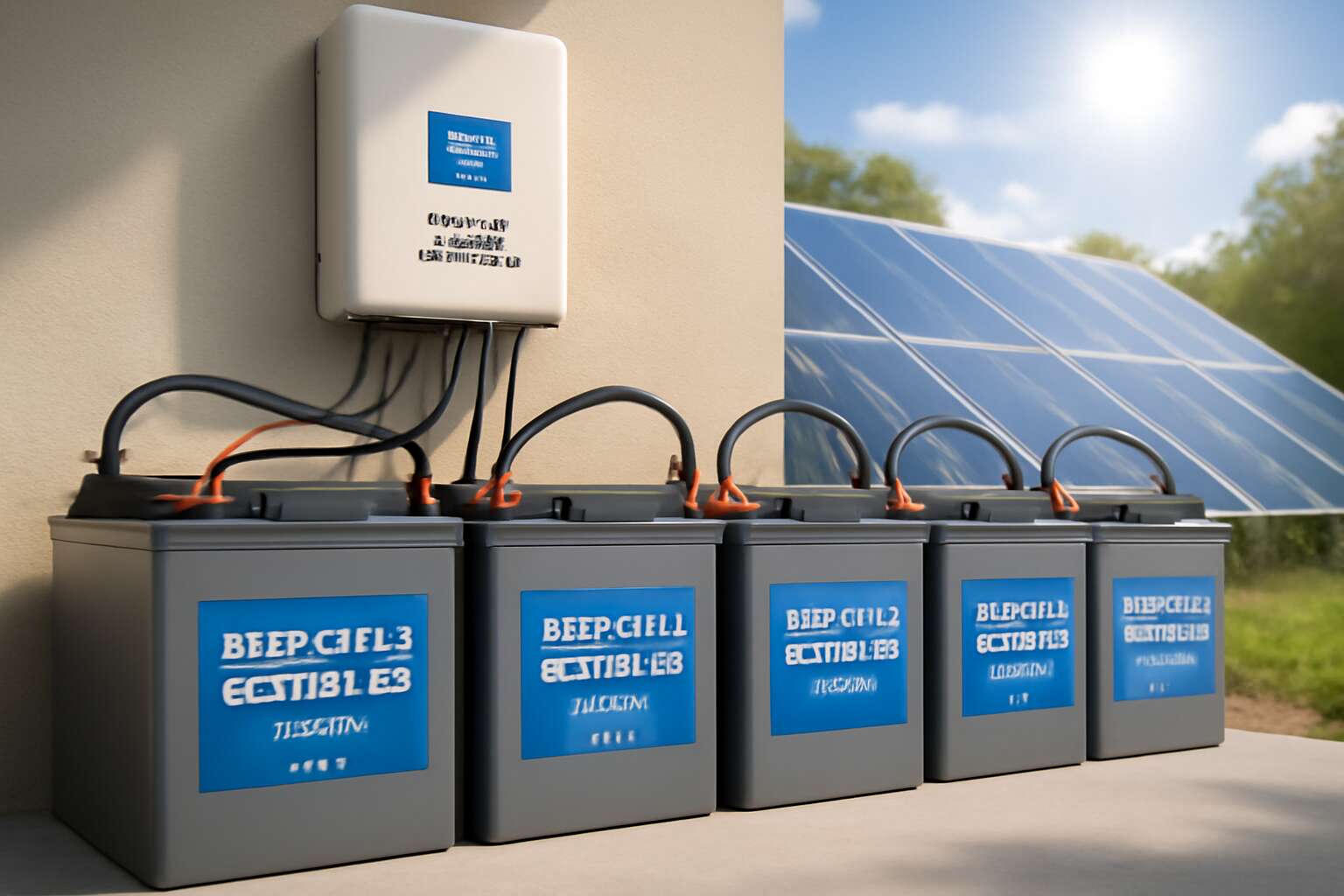 batteries for solar inverter