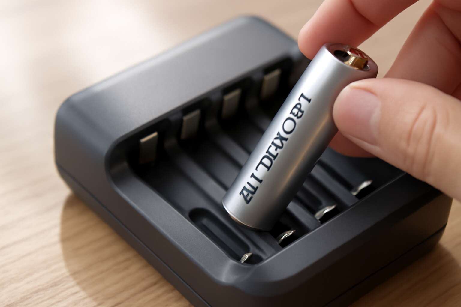 aa charger and batteries