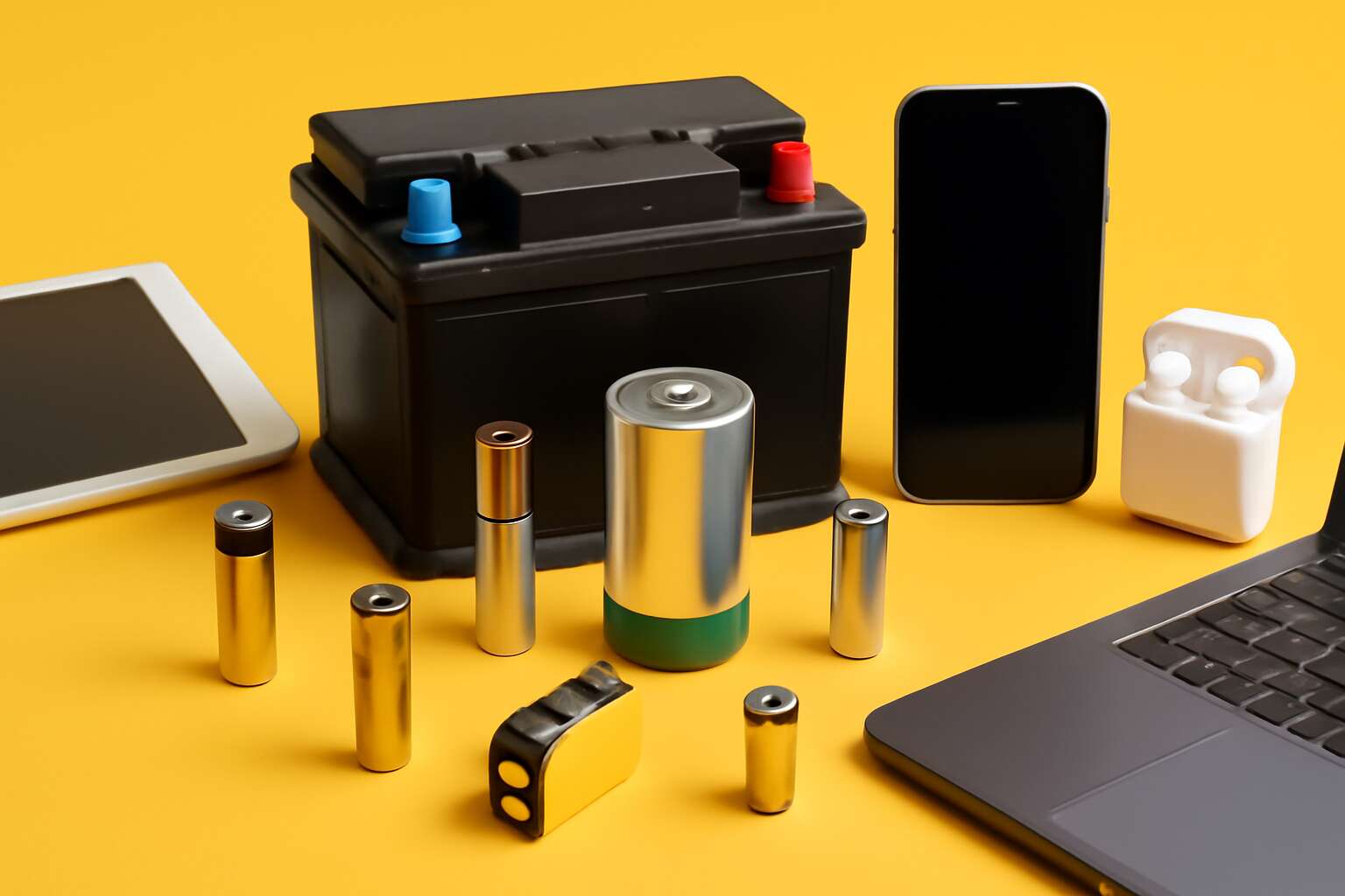 batteries and more
