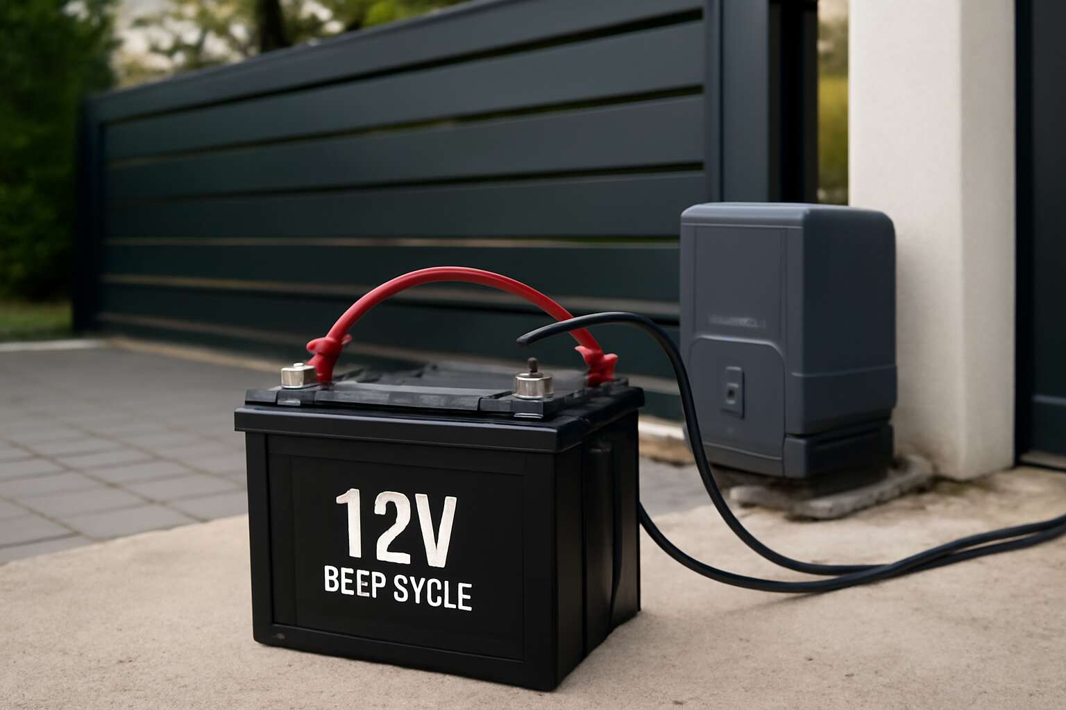 batteries for gate motors