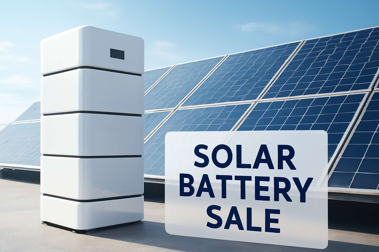 solar batteries sale