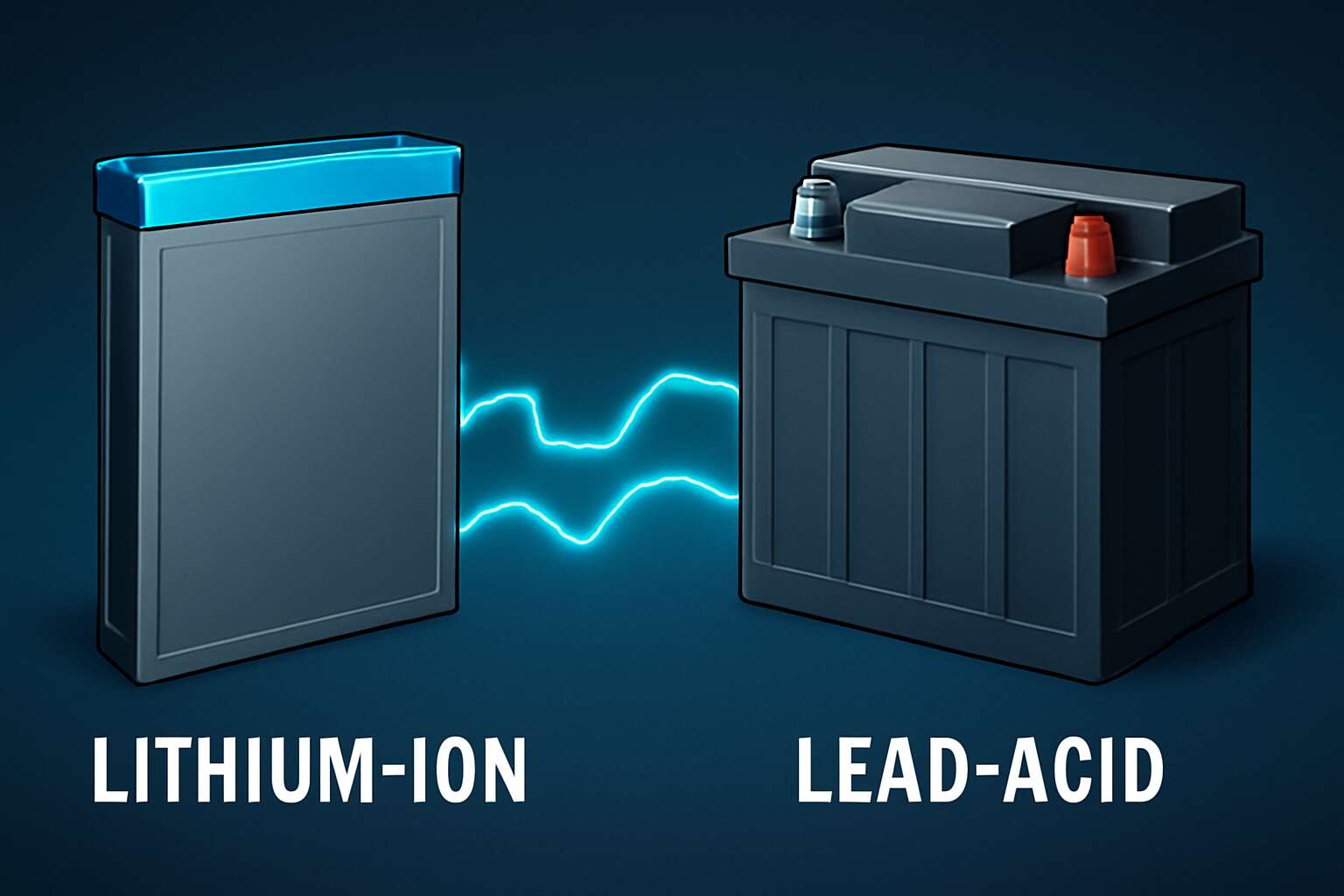 lithium versus lead acid batteries