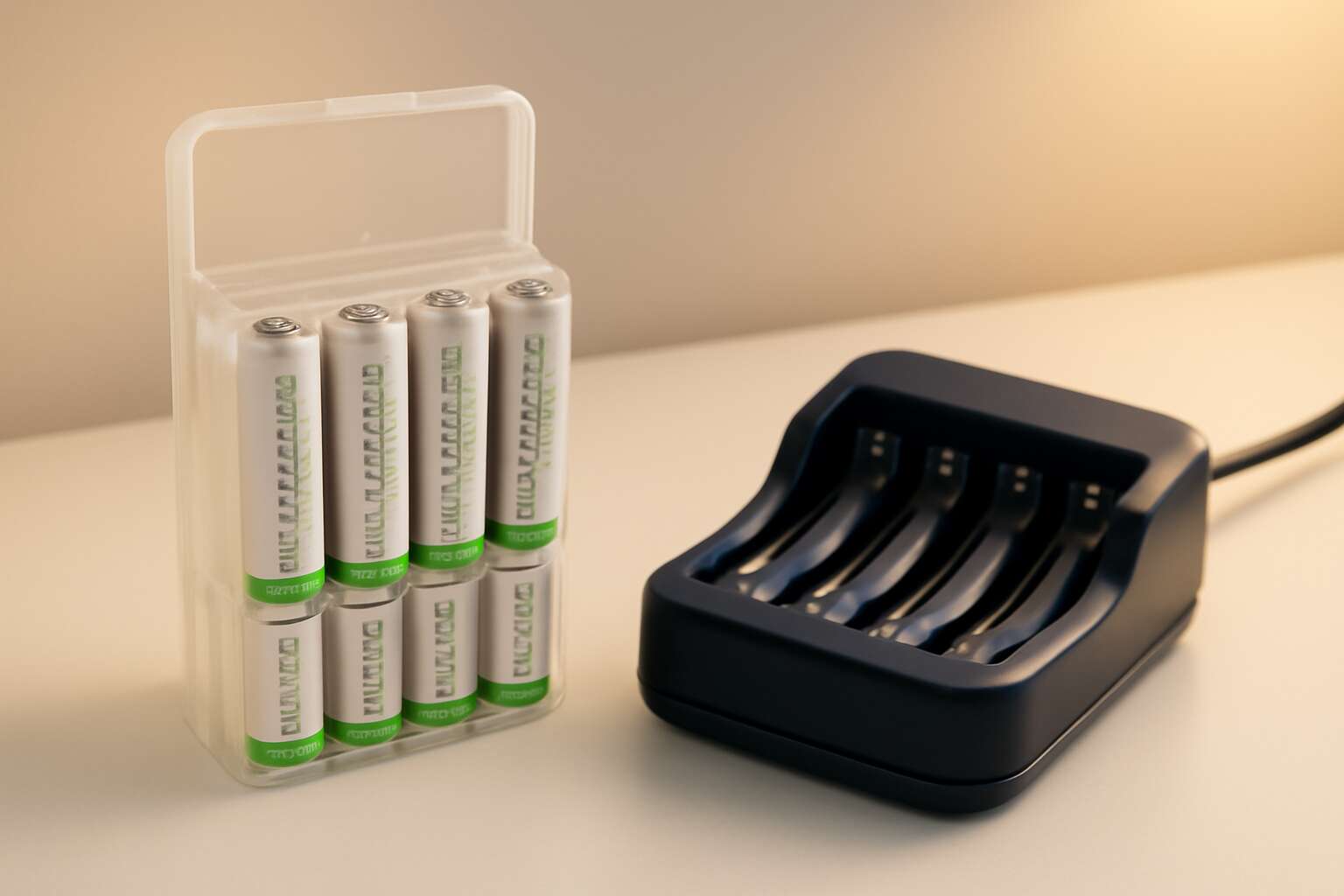 rechargeable batteries storage