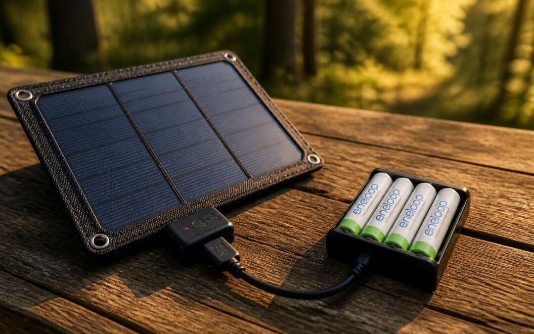 Top 5 Rechargeable Batteries Solar Charger for Off Grid Power.
