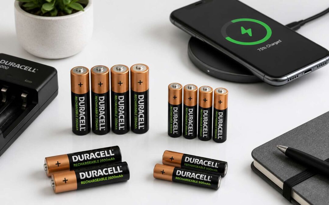 Rechargeable Batteries Duracell: Power That Lasts.