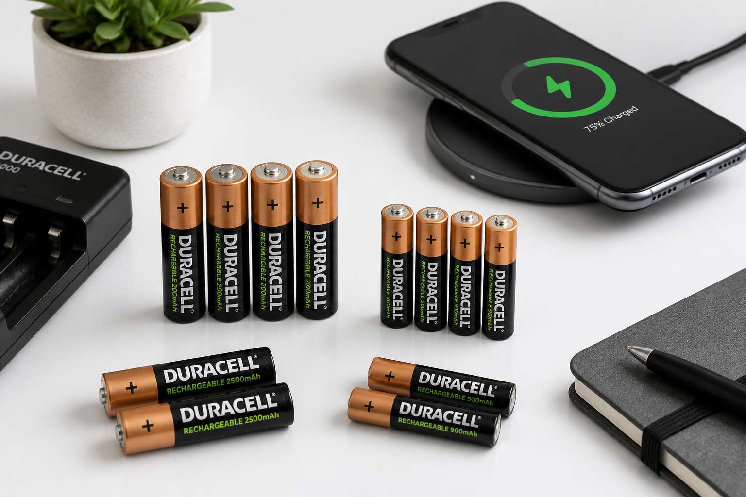 rechargeable batteries duracell